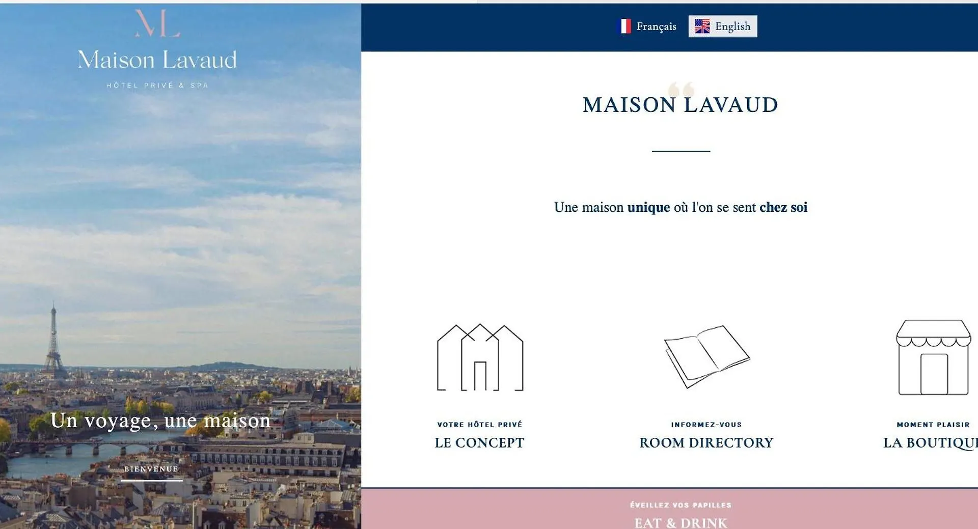 ** Konukevi Maison Lavaud Paris Fransa